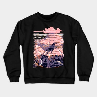 Grand Canyon Desert Scenery Nature Outdoors Crewneck Sweatshirt